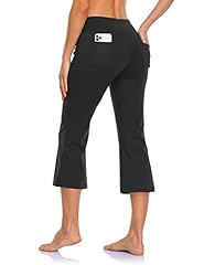 MOVE BEYOND Women's Bootcut Yoga Capris with 4 Pockets for sale  Delivered anywhere in UK