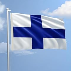 Production bandiera finlandia usato  Spedito ovunque in Italia 