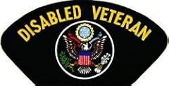 Disabled veteran patch for sale  Delivered anywhere in USA 