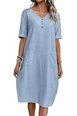 Sommerkleid damen ausschnitt gebraucht kaufen  Wird an jeden Ort in Deutschland