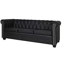 Homgoday chesterfield sitzer gebraucht kaufen  Wird an jeden Ort in Deutschland