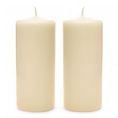 Ivory unscented pillar for sale  Delivered anywhere in UK
