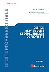 Gestion patrimoine démembreme d'occasion  Livré partout en Belgiqu