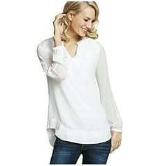 Cabi white blouse for sale  Delivered anywhere in USA 