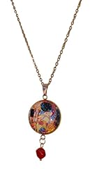 Collana dipinti cabochon usato  Spedito ovunque in Italia 