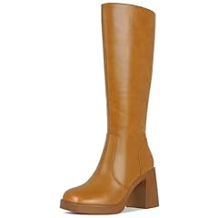 Sovanyou tan boots for sale  Delivered anywhere in USA 