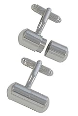 Cufflinks men silver for sale  Delivered anywhere in UK