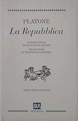 Repubblica. testo greco usato  Spedito ovunque in Italia 