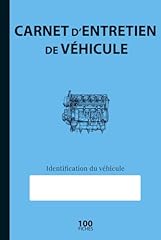 Carnet entretien véhicule d'occasion  Livré partout en France