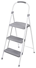 Rubbermaid RMS-3 3-Step Steel Step Stool, 225-pound, used for sale  Delivered anywhere in USA 
