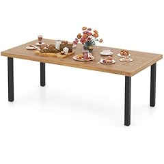 Costway tavolo pranzo usato  Spedito ovunque in Italia 