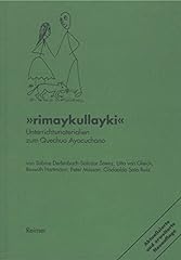 Rimaykullayki unterrichtsmater gebraucht kaufen  Wird an jeden Ort in Deutschland
