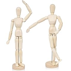 2pcs wood poseable for sale  Delivered anywhere in USA 