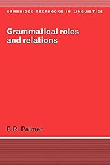 Grammatical roles relations for sale  Delivered anywhere in UK