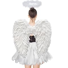 Costume angelo bianco usato  Spedito ovunque in Italia 