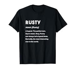 Rusty name shirt for sale  Delivered anywhere in USA 