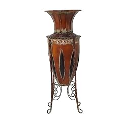 Deco metal vase for sale  Delivered anywhere in USA 