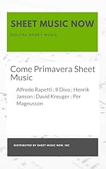 Come primavera sheet usato  Spedito ovunque in Italia 