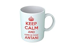 Tazza divertente keep usato  Spedito ovunque in Italia 