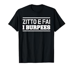 Zitto burpees. regalo usato  Spedito ovunque in Italia 