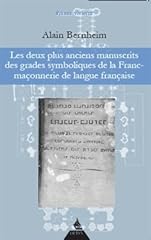 Anciens manuscrits grades d'occasion  Livré partout en France
