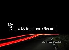 Delica maintenance record for sale  Delivered anywhere in UK