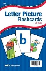 Letter picture flashcards for sale  Delivered anywhere in USA 