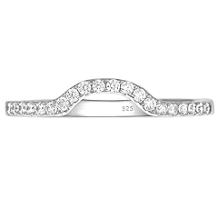 Sheloves moissanite curved for sale  Delivered anywhere in UK