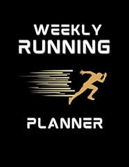 Weekly running planner for sale  Delivered anywhere in UK