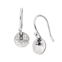 Silpada'sterling Silver 'Mini Crystal Disc' Drop Earrings for sale  Delivered anywhere in Canada