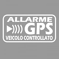Stickerslab adesivi allarme usato  Spedito ovunque in Italia 