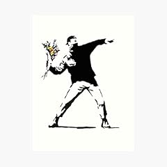 Banksy flower bomber for sale  Delivered anywhere in UK