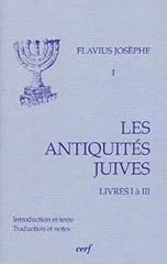 Antiquités juives livres d'occasion  Livré partout en France