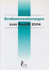 Erstkommentierungen zum baugb d'occasion  Livré partout en Belgiqu