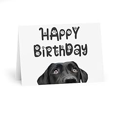 Black labrador birthday for sale  Delivered anywhere in UK