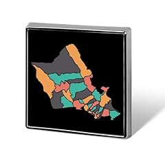 Honolulu island map for sale  Delivered anywhere in USA 