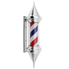 Barber Pole Light, Hair Salon Open Sign, Vintage Cosmetology Haircut Antique Wall Hanging Barber Design Barber Barber Cut Present Gift Gift Rotating Light for sale  Delivered anywhere in Canada