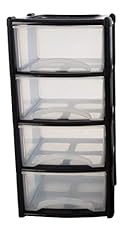 Plastic drawers storage for sale  Delivered anywhere in Ireland