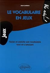 Vocabulaire jeux d'occasion  Livré partout en France