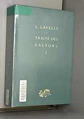 Traité valeurs tome d'occasion  Livré partout en France