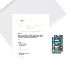 Tidytech family document for sale  Delivered anywhere in USA 