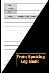 Train spotting log for sale  Delivered anywhere in UK