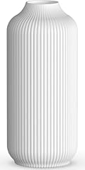 Ribbed white ceramic for sale  Delivered anywhere in UK