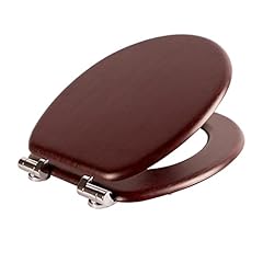 mahogany soft close toilet seat for sale  Delivered anywhere in UK