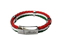 Tricolor leather bracelet for sale  Delivered anywhere in USA 