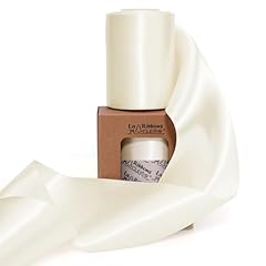 Laribbons ivory satin for sale  Delivered anywhere in USA 