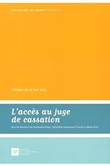 Acces juge cassation d'occasion  Livré partout en France