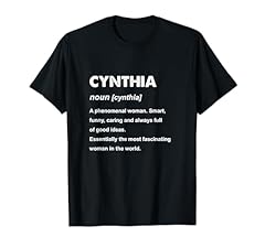 Cynthia name shirt for sale  Delivered anywhere in USA 