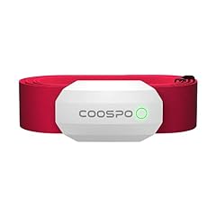 COOSPO H808S Fascia Cardio Cardiofrequenzimetro Fascia Toracica Bluetooth/ ANT+, Sensore di Frequenza Cardiaca Impermeabile IP73 Compatibile con CoospoRide/ wahoo fitness/ strava/ Pulsoid, usato usato  Spedito ovunque in Italia 