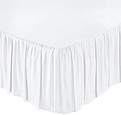 Linen ruffled bed for sale  Delivered anywhere in USA 